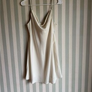 Urban Outfitters Cream Mini Dress